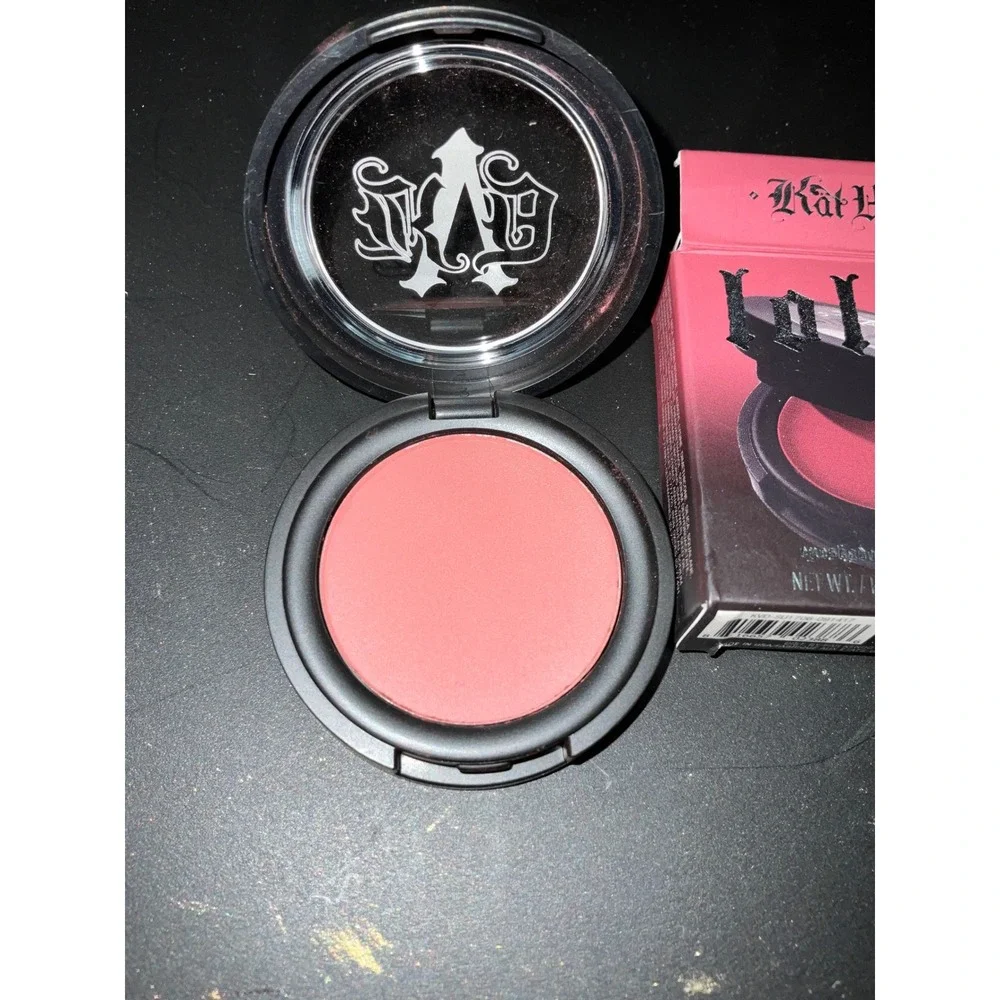 Kat Von D Lolita Eyeshadow Blush Matte Pressed Powder Vegan Makeup Compact Box